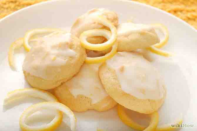 hacer galletas con glaseado de limón