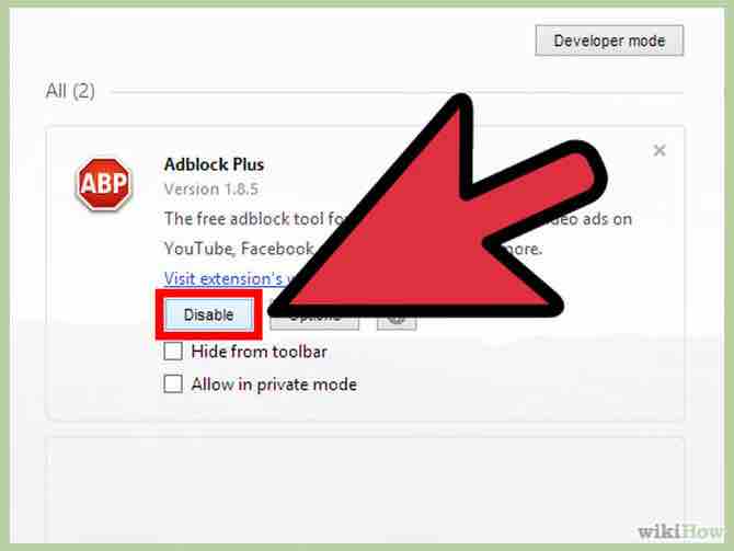 Imagen titulada Disable Adblock Step 20