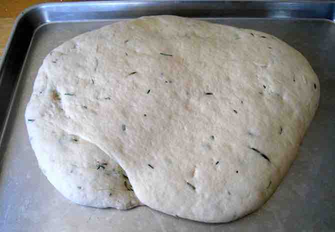 Imagen titulada The risen dough.