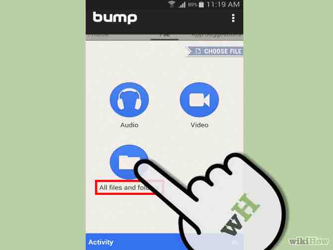 usar Bump para Android