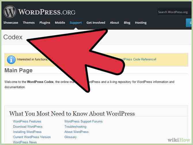 Imagen titulada Learn WordPress Step 2