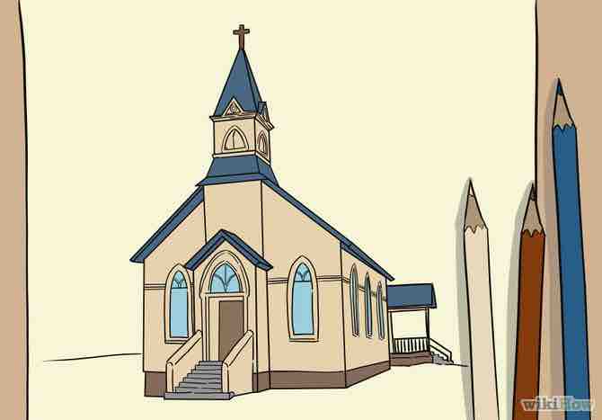 Imagen titulada Draw a Church Step 7