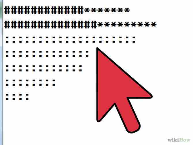 Imagen titulada Create ASCII Art Step 5