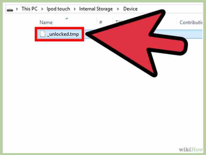 Imagen titulada Hack Into an iPod with the Lock Feature Step 11