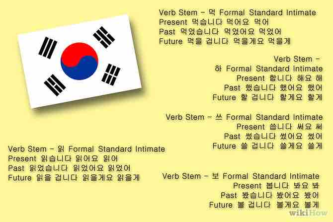 Imagen titulada Use Verbs in Korean Step 8