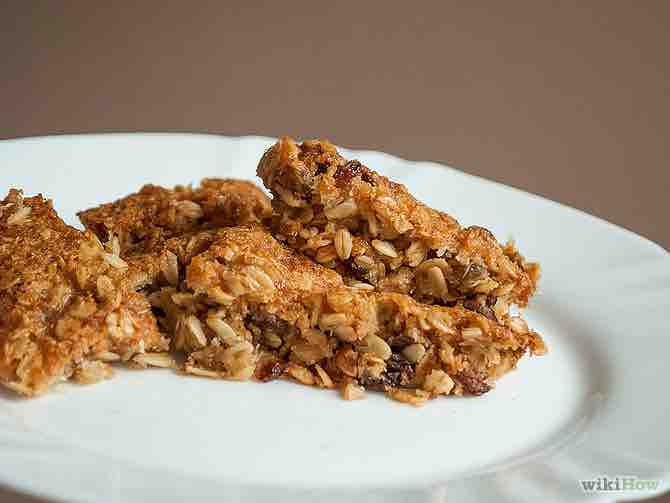 hacer barras de avena y miel