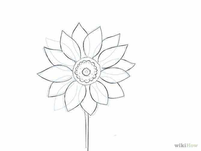 Imagen titulada Draw a Flower Step 7