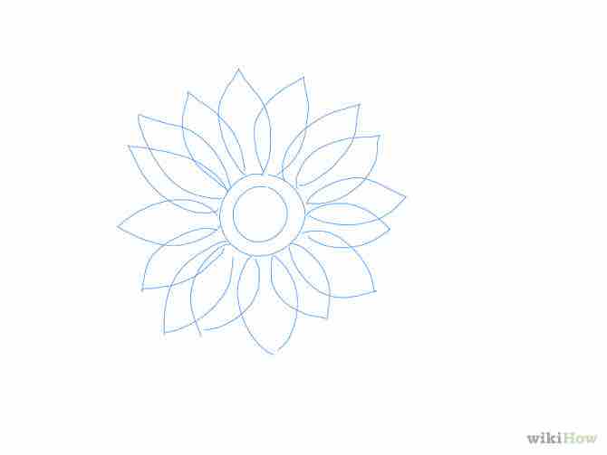 Imagen titulada Draw a Flower Step 3