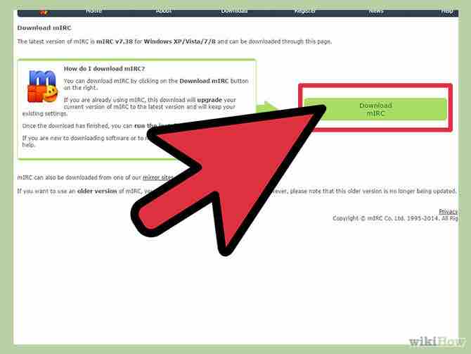 Imagen titulada Use mIRC Step 1