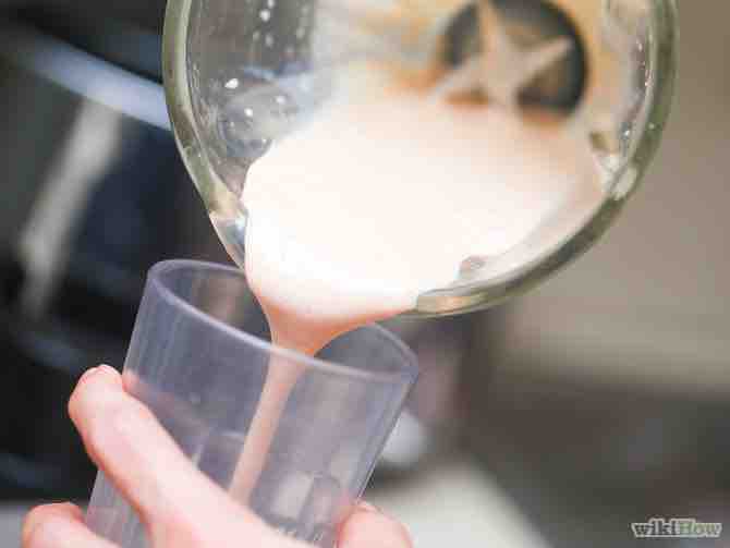 hacer una malteada de proteína sin proteína en polvo