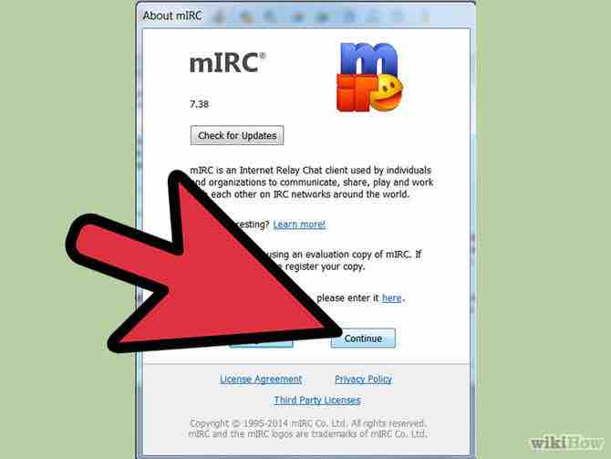 Imagen titulada Use mIRC Step 4