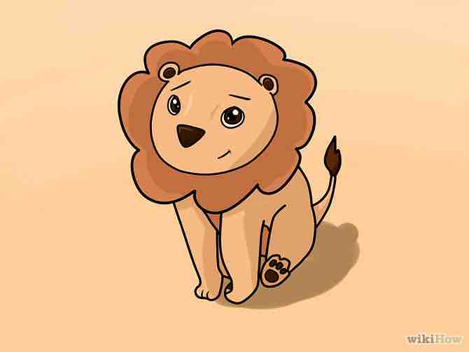 Imagen titulada Draw a Lion Step 17