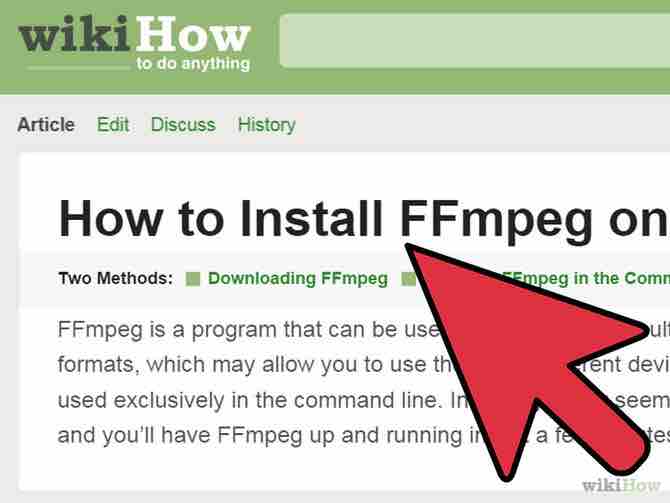 Imagen titulada Use FFmpeg Step 2