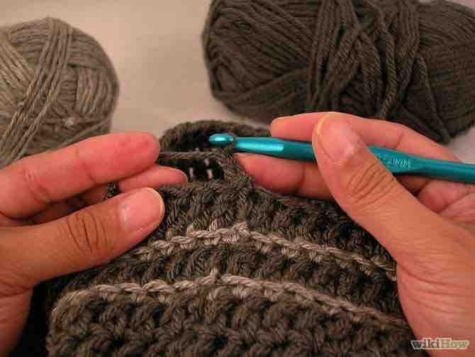 Imagen titulada Crochet a Skull Cap Step 13