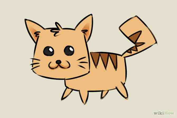 Imagen titulada Draw a Kitten Step 8