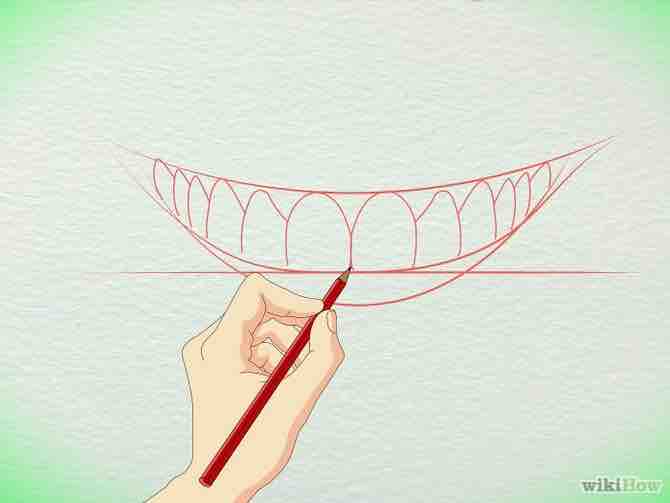 Imagen titulada Draw Teeth Step 7