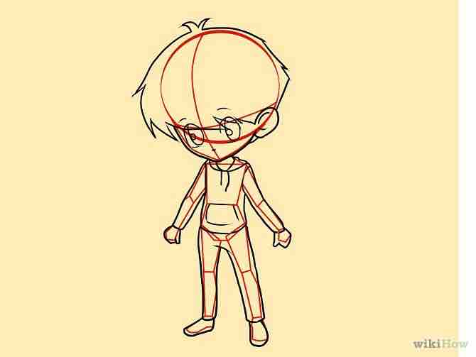 Imagen titulada Draw a Chibi Boy Step 19