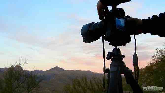 fotografiar el atardecer