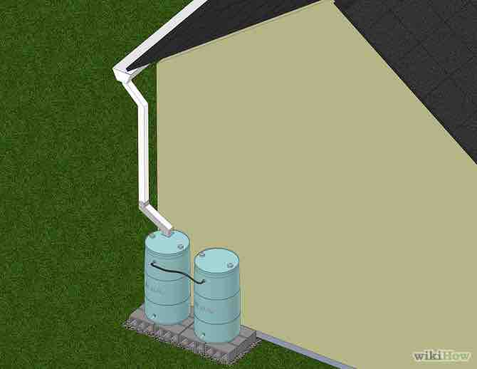 construir un sistema de recolección de agua de lluvia