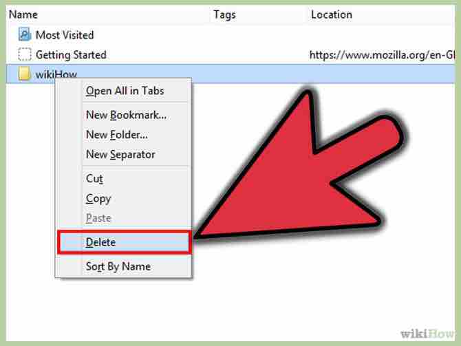 Imagen titulada Delete Bookmarks Step 12