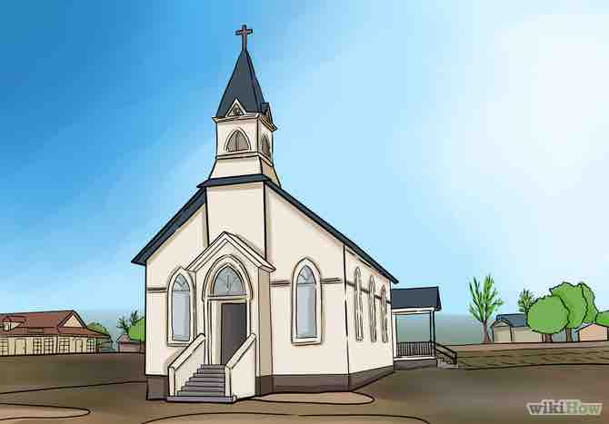 Imagen titulada Draw a Church Step 1