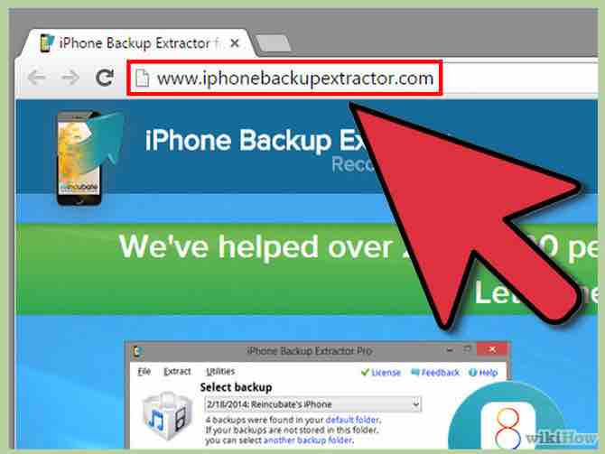 recuperar tus contactos, fotos y mensajes de iPhone con iBackup Extractor