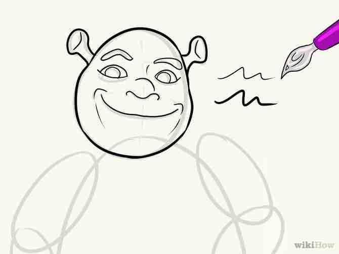 Imagen titulada Draw Shrek Step 4