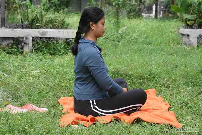 poner la mente en blanco para poder meditar