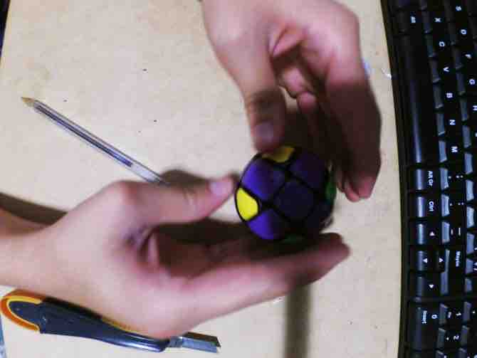 hacer un "ball cube 3x3" (cubo esfera)