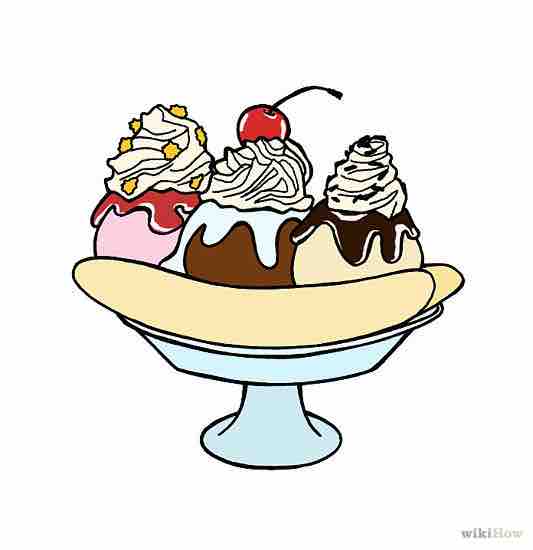 Imagen titulada Color the banana split Step 6