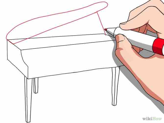 Imagen titulada Draw a Piano Step 3