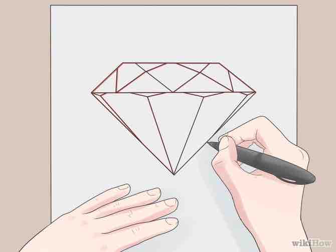 Imagen titulada Draw a Diamond Step 3