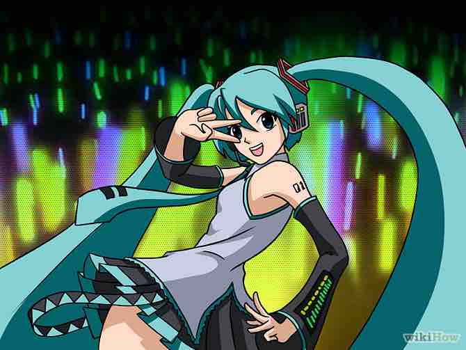 actuar como un Vocaloid