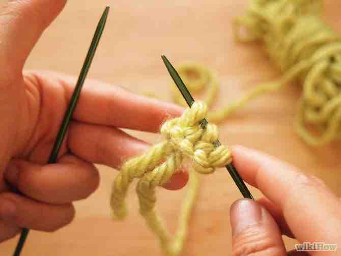 Imagen titulada Knit an I Cord Step 2