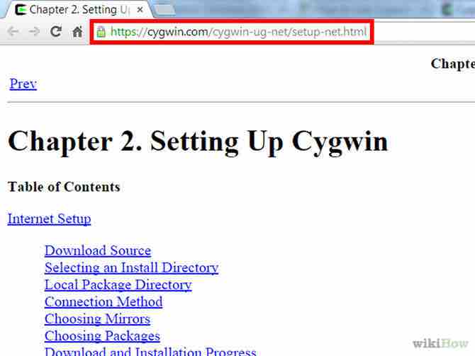 Imagen titulada Use Cygwin Step 2