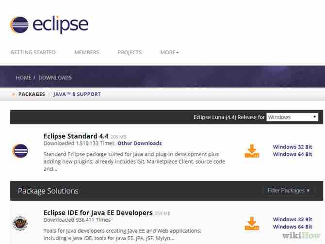 Imagen titulada Download Eclipse Step 1