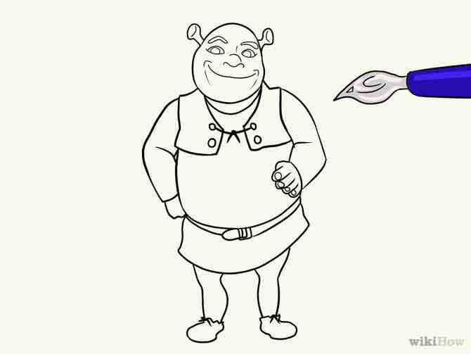 Imagen titulada Draw Shrek Step 7