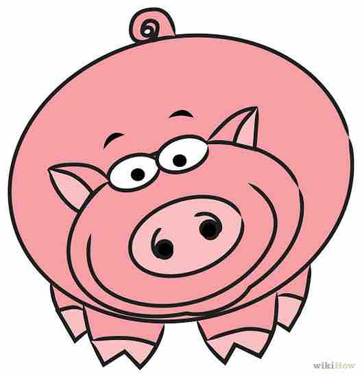 Imagen titulada Draw a Pig Step 4