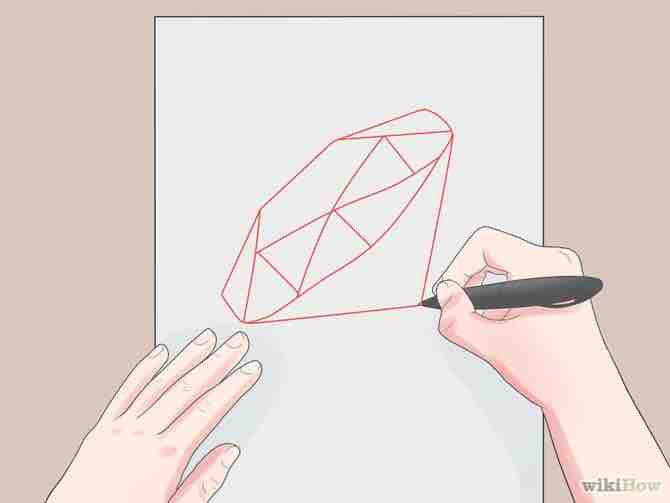 Imagen titulada Draw a Diamond Step 6