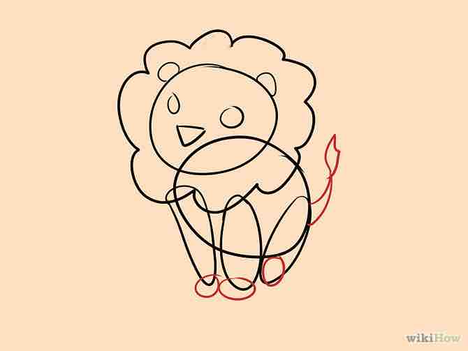 Imagen titulada Draw a Lion Step 14