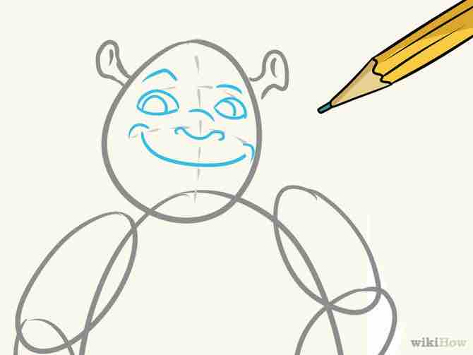 Imagen titulada Draw Shrek Step 3