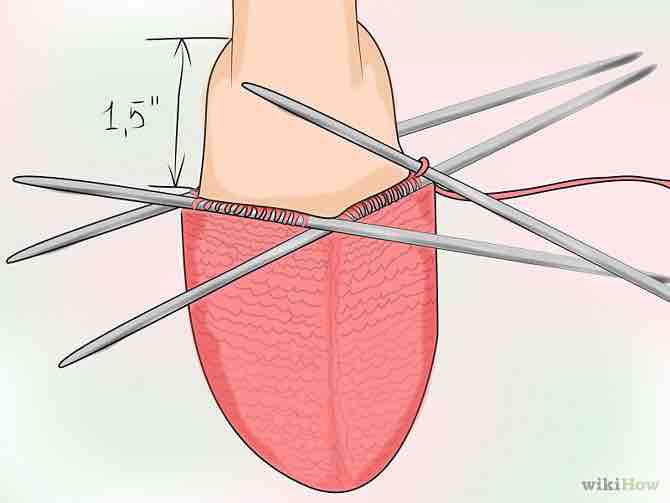 Imagen titulada Knit Socks Step 9