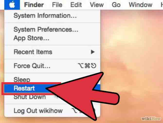 Imagen titulada Restart a Mac Step 2