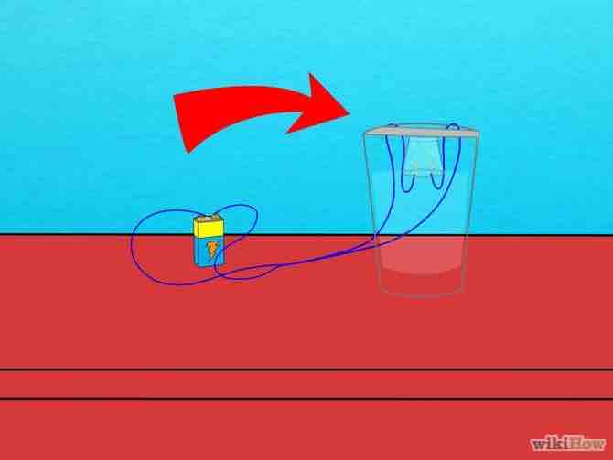 crear oxígeno e hidrógeno a partir de agua usando electrólisis