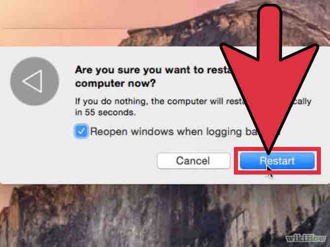 Imagen titulada Restart a Mac Step 5