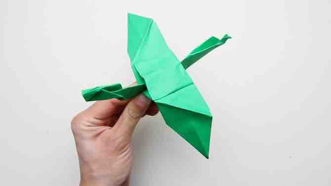 hacer dragones de origami