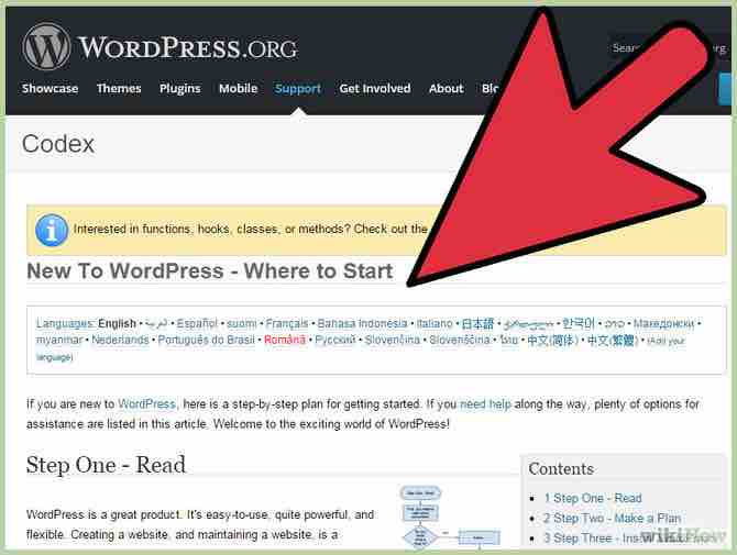 Imagen titulada Learn WordPress Step 12