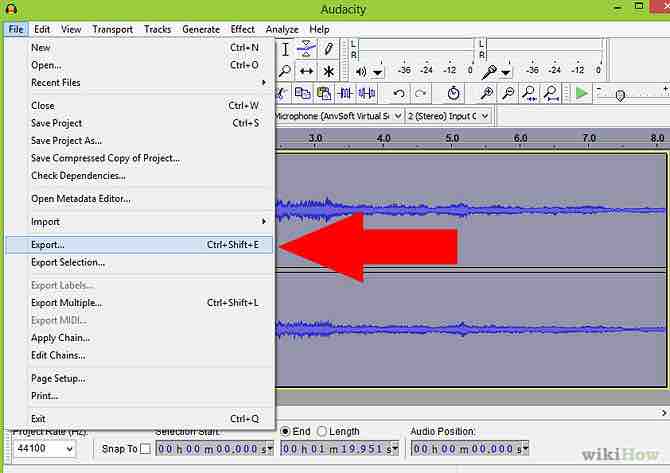 Imagen titulada Split Long Audio Tracks Step 11