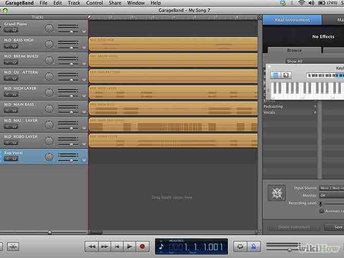 Imagen titulada Rap on GarageBand Step 2