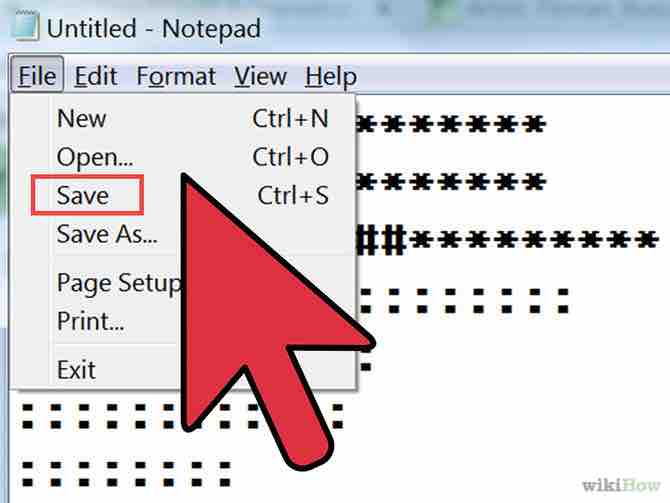 Imagen titulada Create ASCII Art Step 7